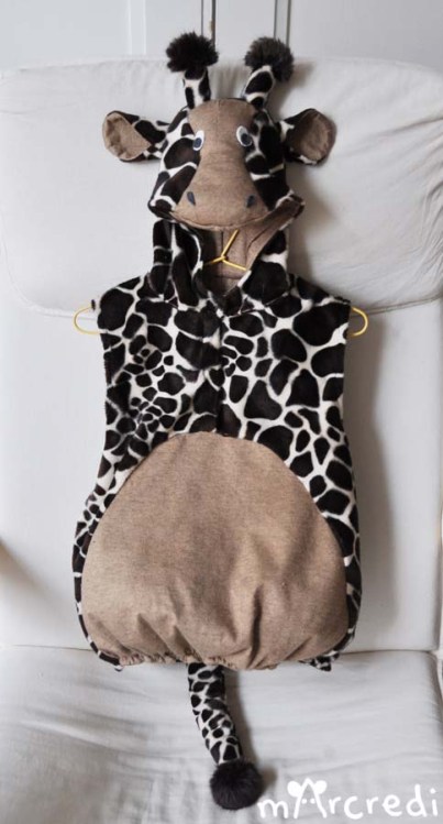 costume girafe front